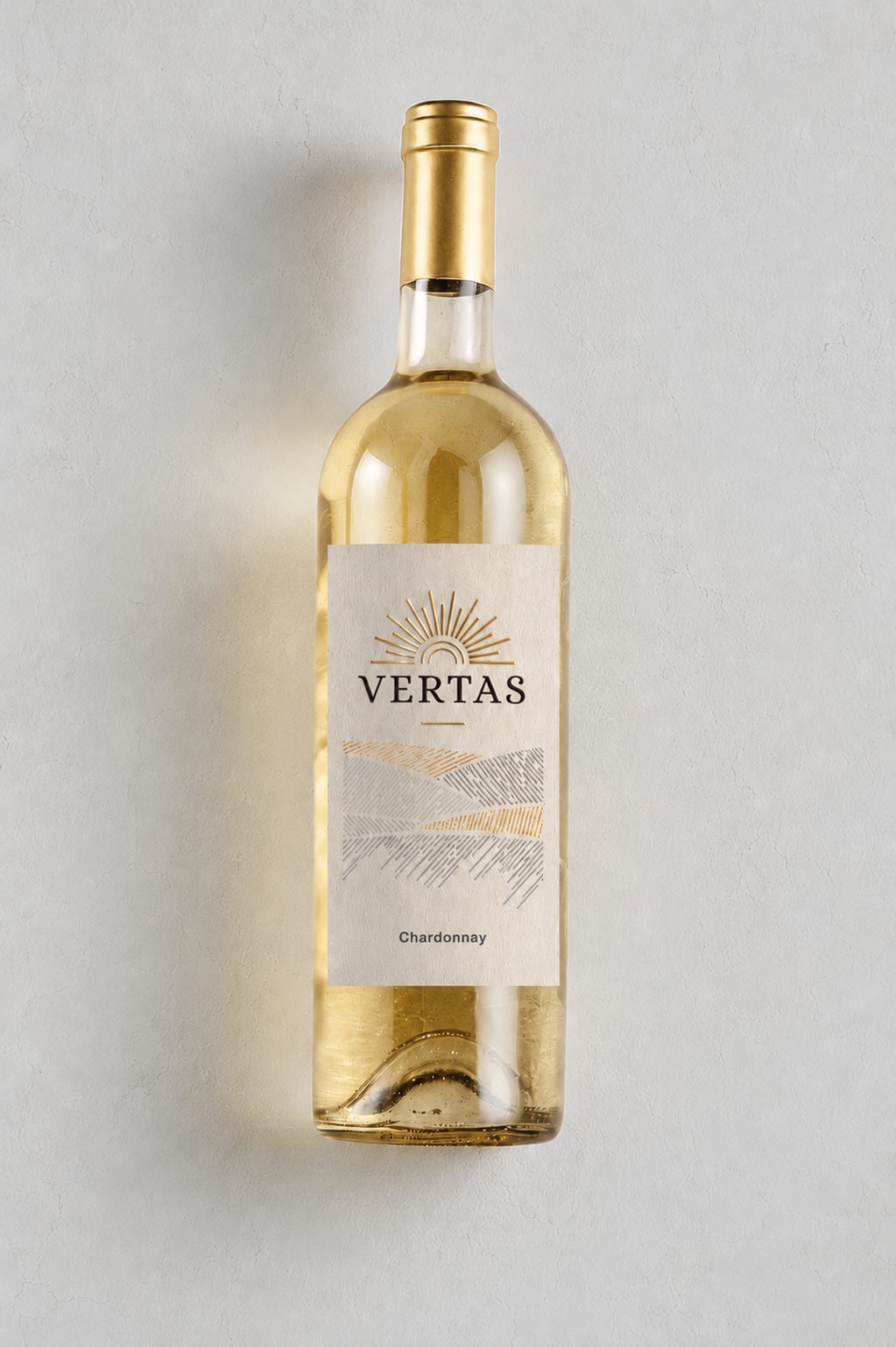 Sticlă vin Vertas Chardonnay Alb Sec 750ml de la Divertas M